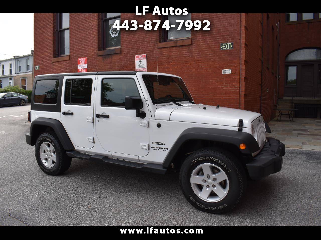 2017 Jeep Wrangler Sport — SUV — 130,559 mi — Baltimore, MD