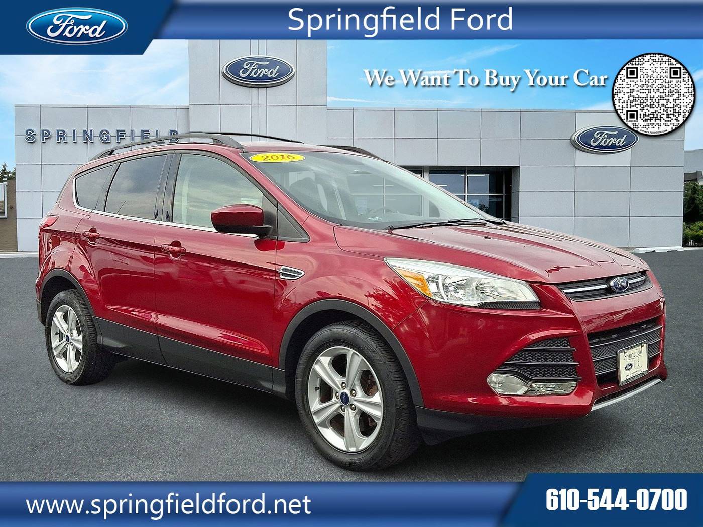 2016 Ford Escape SE — SUV — 36,703 mi — Springfield, PA