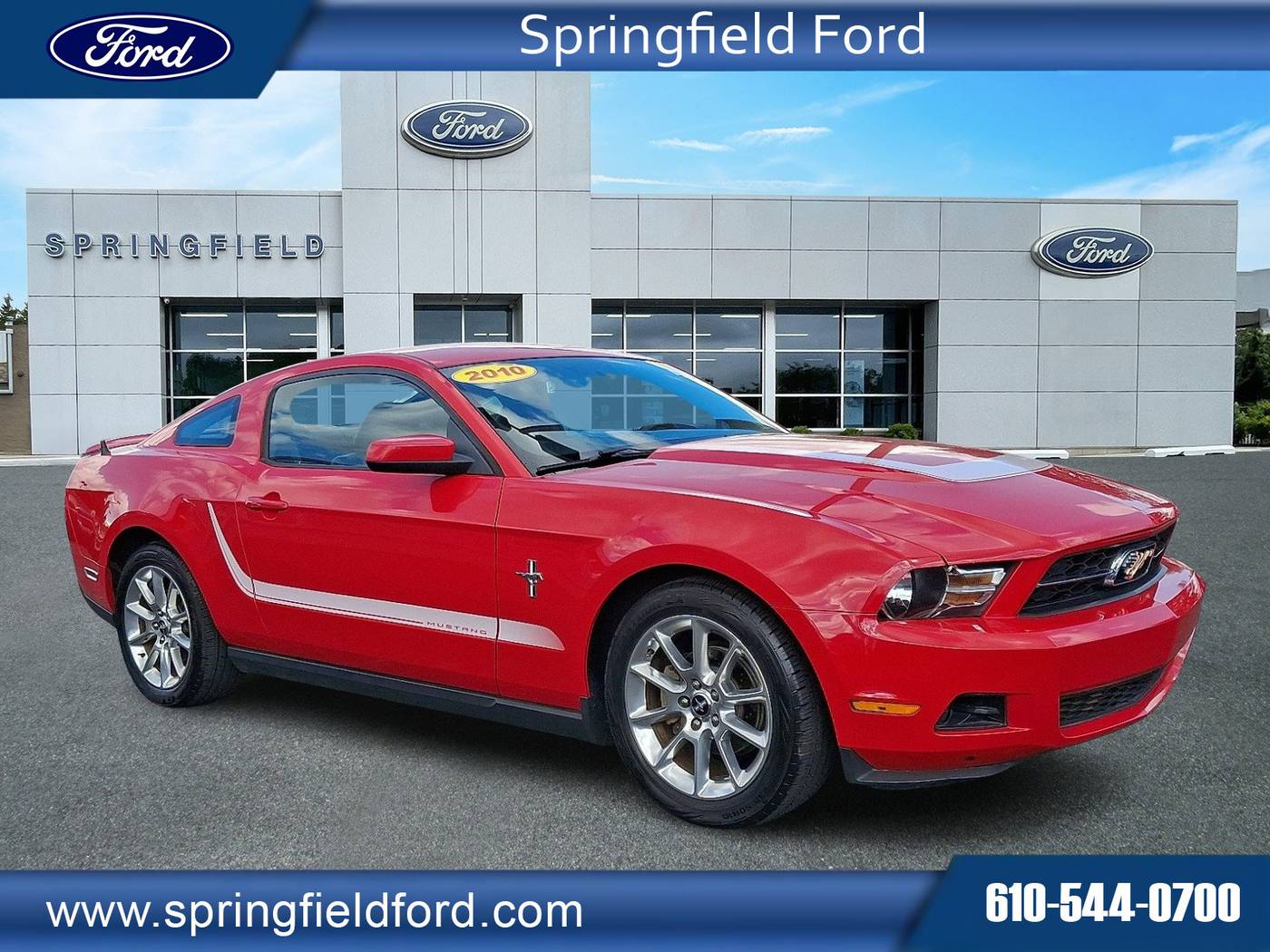 2010 Ford Mustang V6 — Coupe — 56,860 mi — Springfield, PA