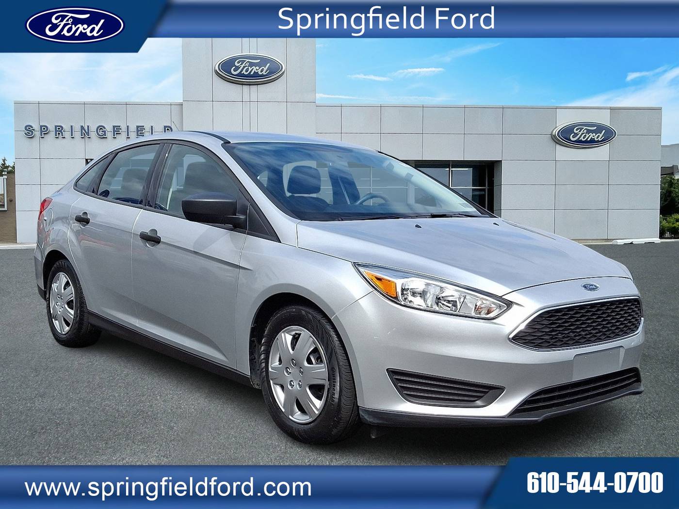2017 Ford Focus S — Sedan — 18,275 mi — Springfield, PA