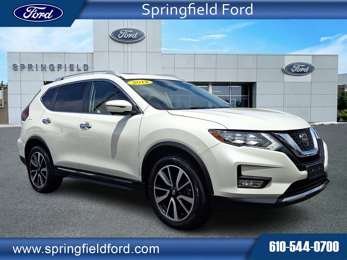2018 Nissan Rogue SL — SUV — 59,724 mi — Springfield, PA