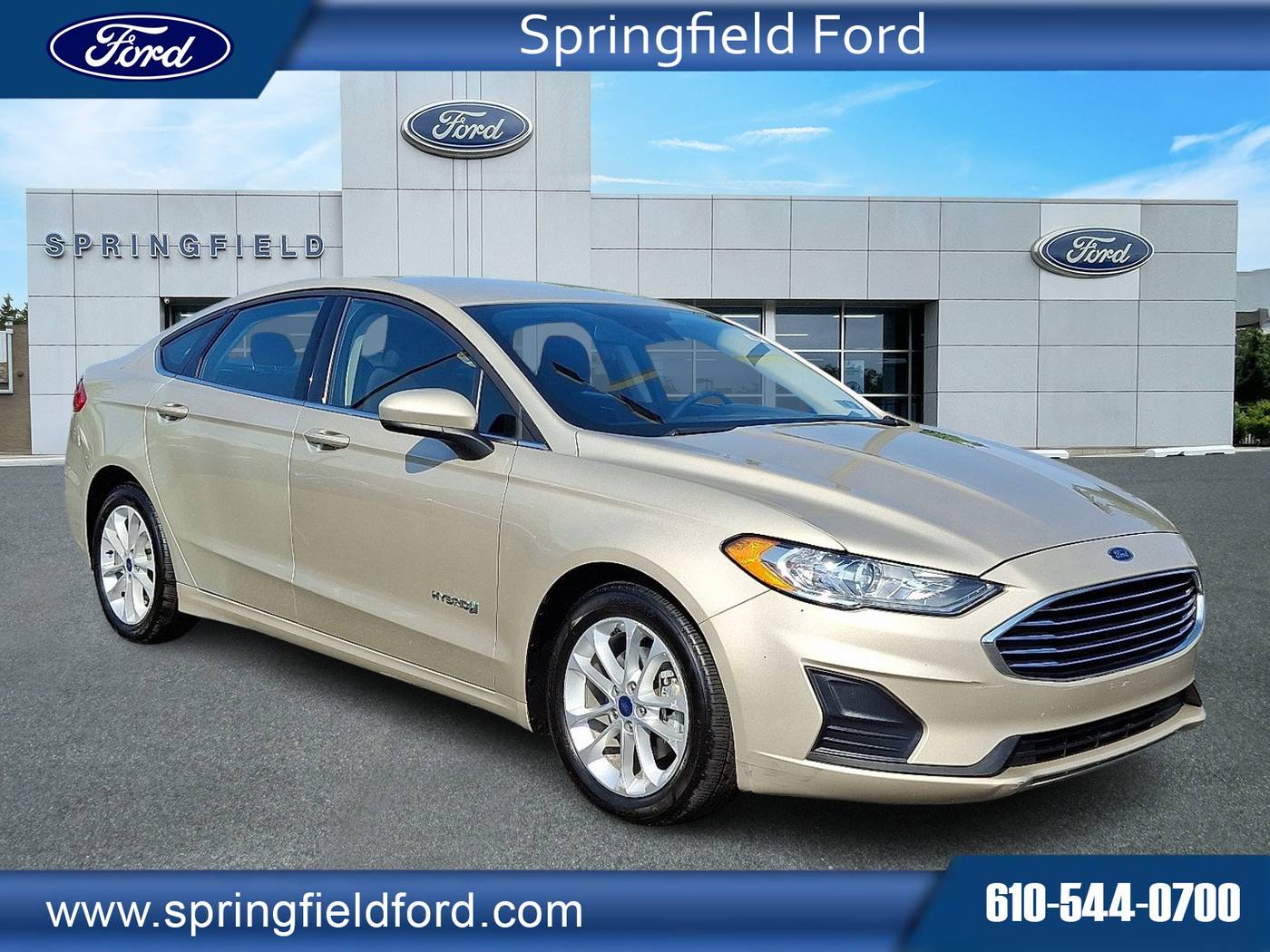 2019 Ford Fusion Hybrid SE — Sedan — 46,711 mi — Springfield, PA
