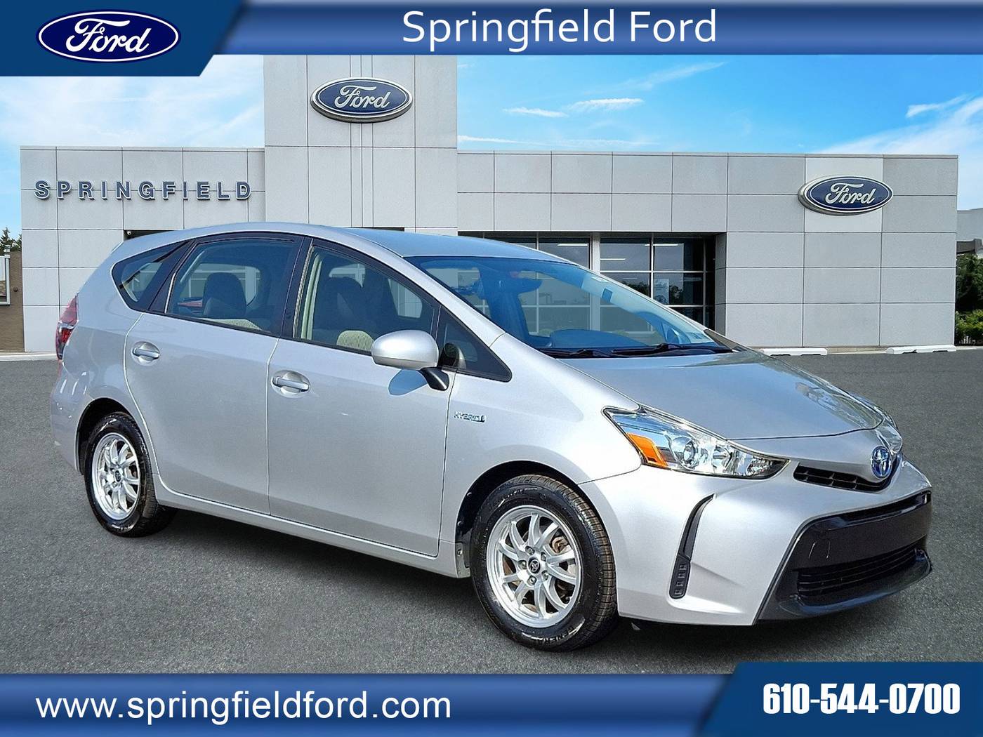 2017 Toyota Prius v Two — Wagon — 81,520 mi — Springfield, PA
