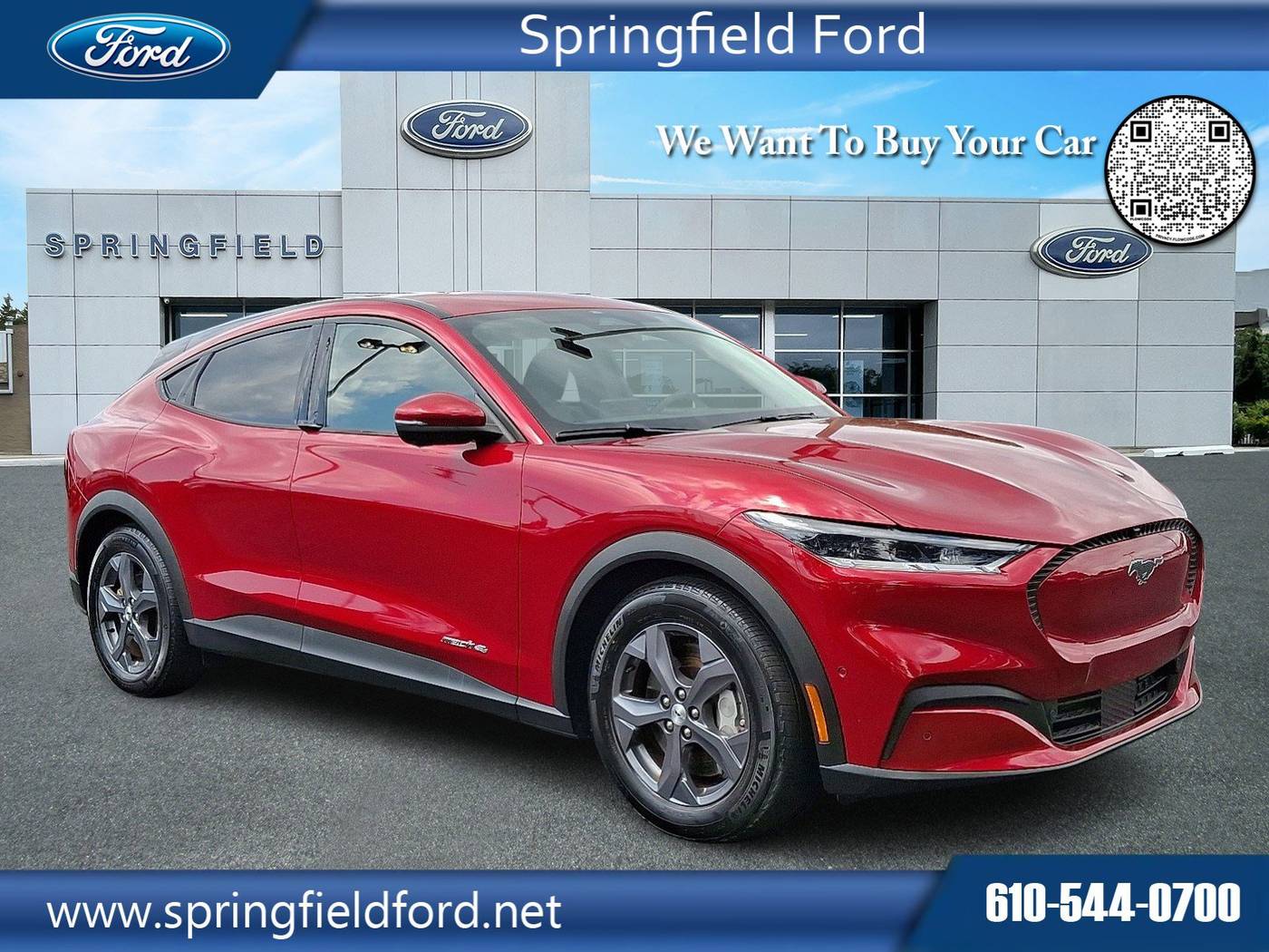2022 Ford Mustang Mach-E Select — SUV — 20,985 mi — Springfield, PA