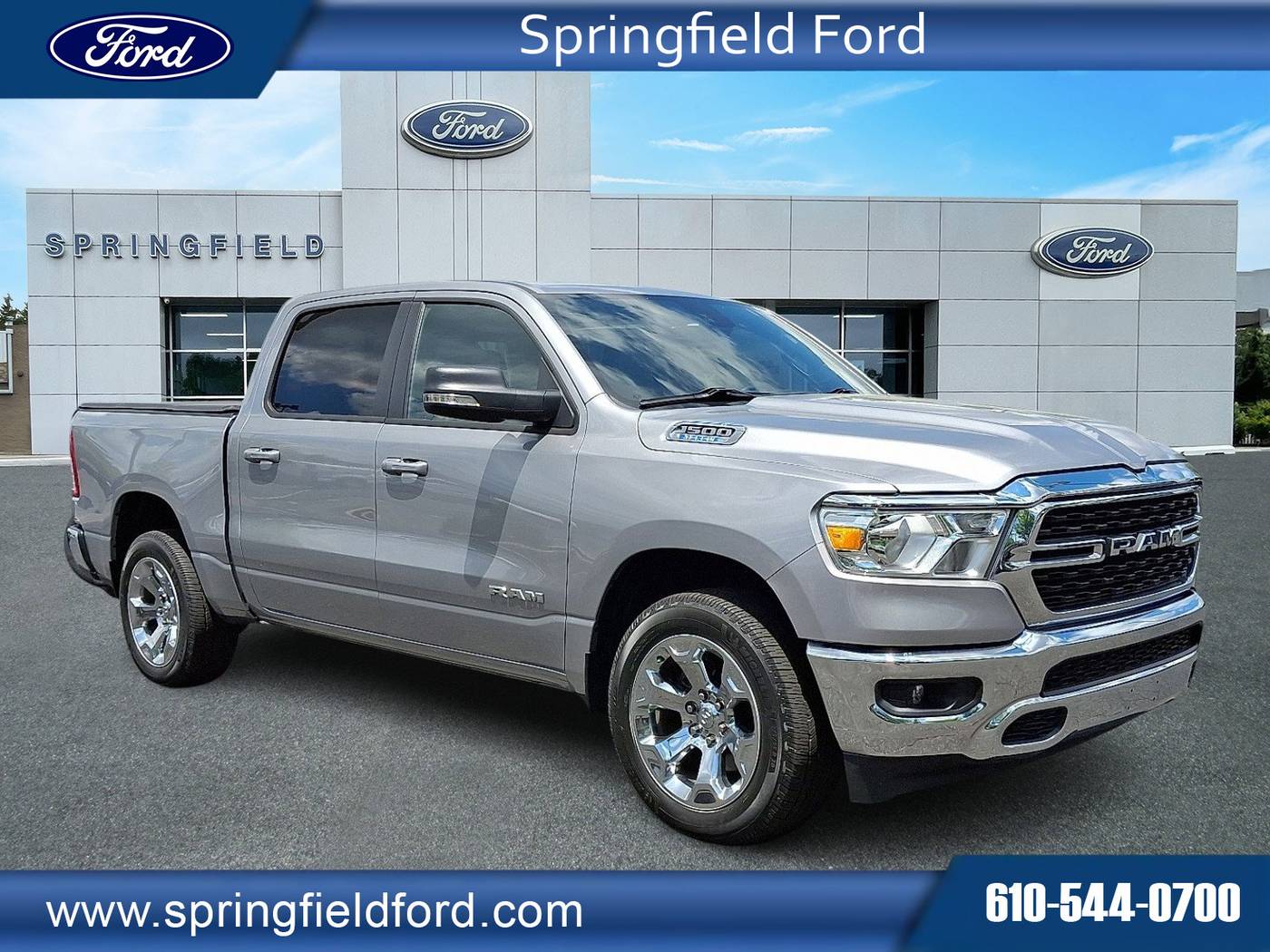2022 Ram 1500 Big Horn — Pickup Truck — 57,663 mi — Springfield, PA