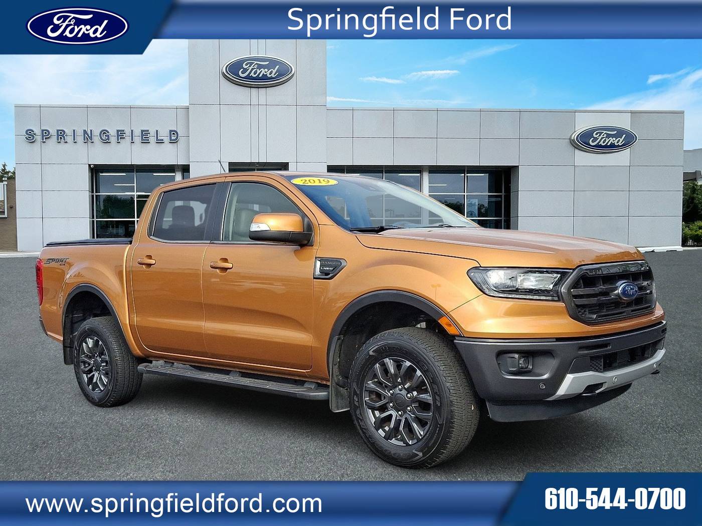 2019 Ford Ranger Lariat — Pickup Truck — 73,204 mi — Springfield, PA