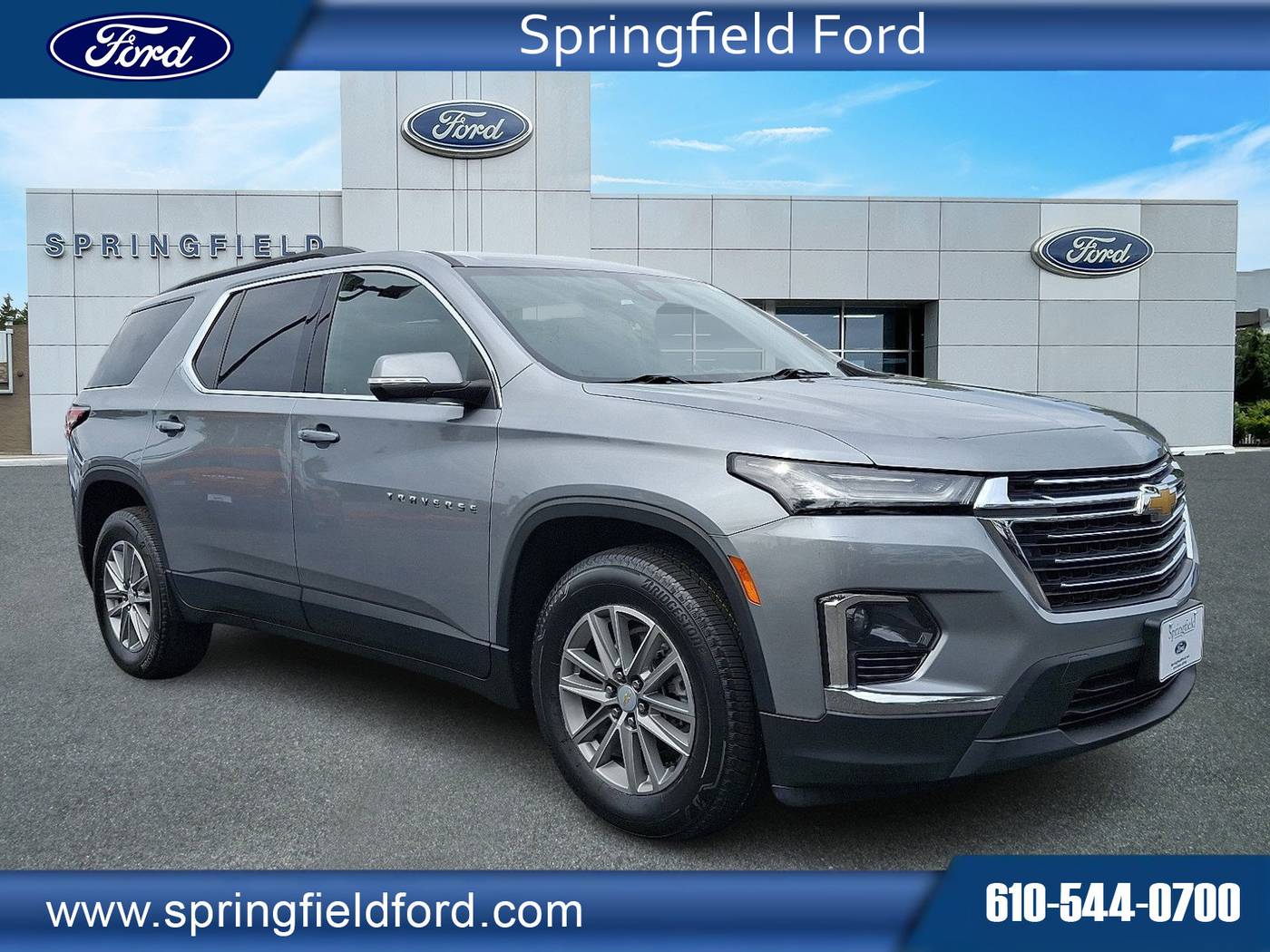 2023 Chevrolet Traverse LT Cloth — SUV — 47,006 mi — Springfield, PA