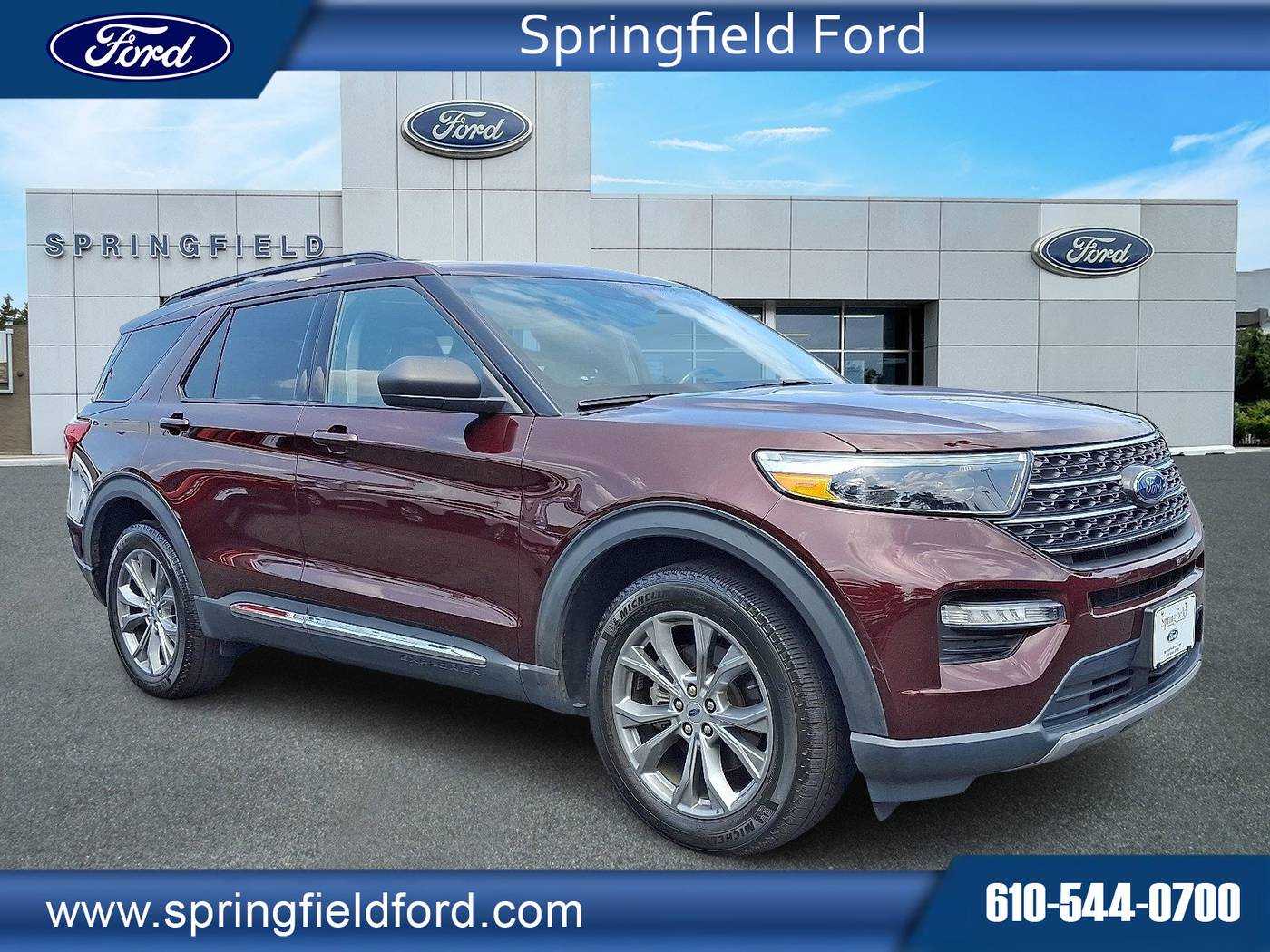 2022 Ford Explorer XLT — SUV — 28,494 mi — Springfield, PA