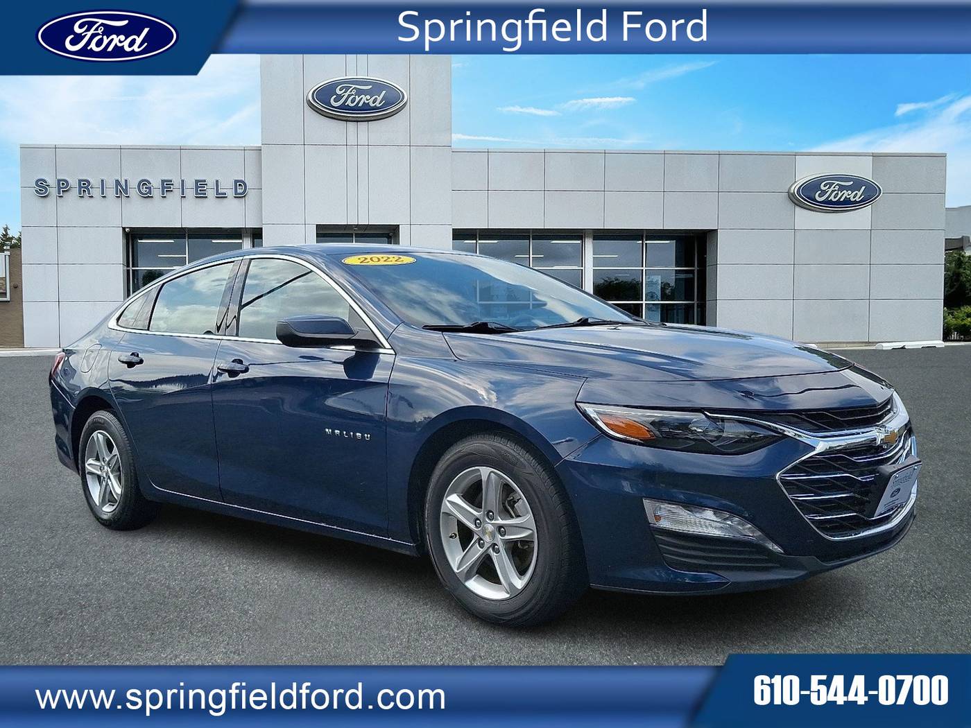 2022 Chevrolet Malibu LT — Sedan — 40,618 mi — Springfield, PA