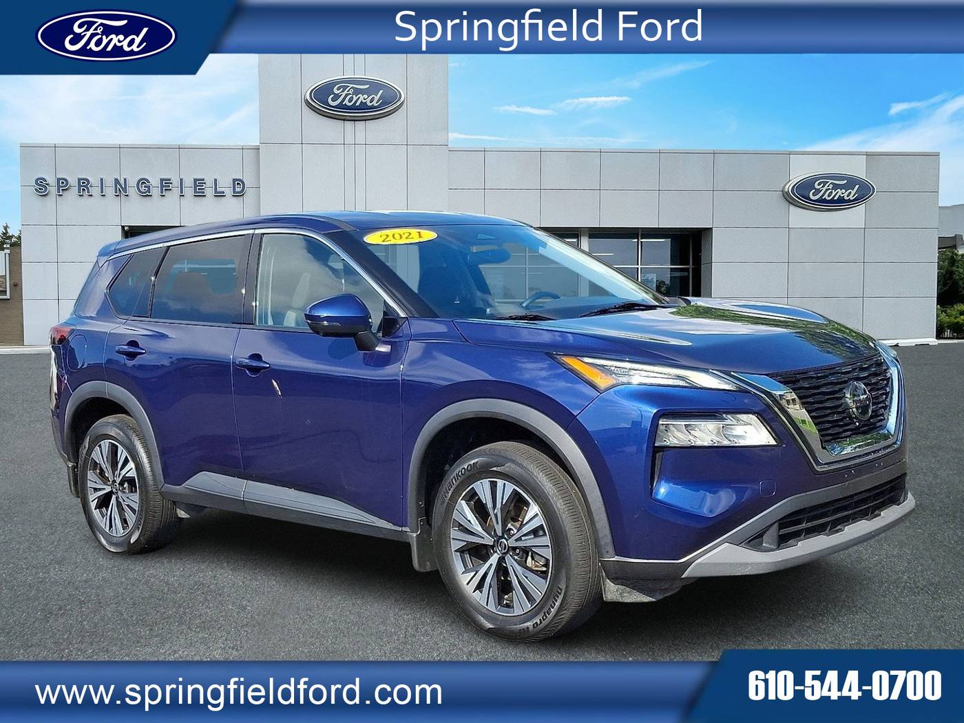 2021 Nissan Rogue SV — SUV — 14,703 mi — Springfield, PA