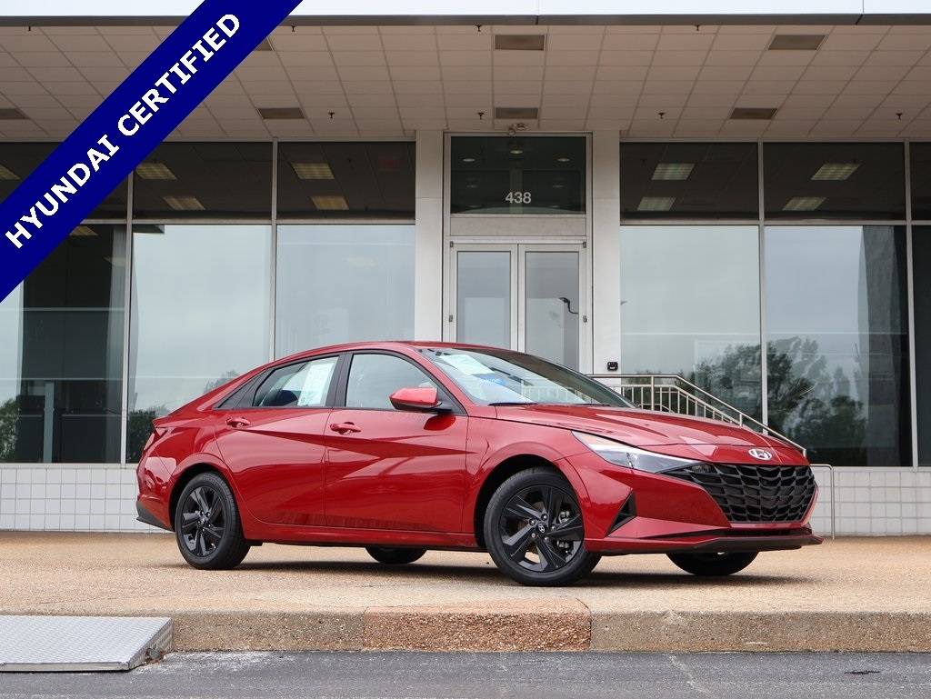 2023 Hyundai Elantra Hybrid Blue — Sedan — 53,565 mi — Springfield, MO