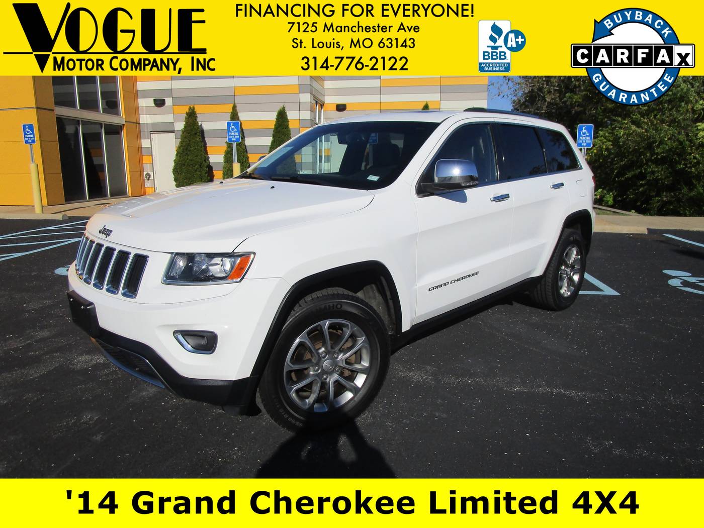 2014 Jeep Grand Cherokee Limited — SUV — 94,826 mi — St. Louis, MO