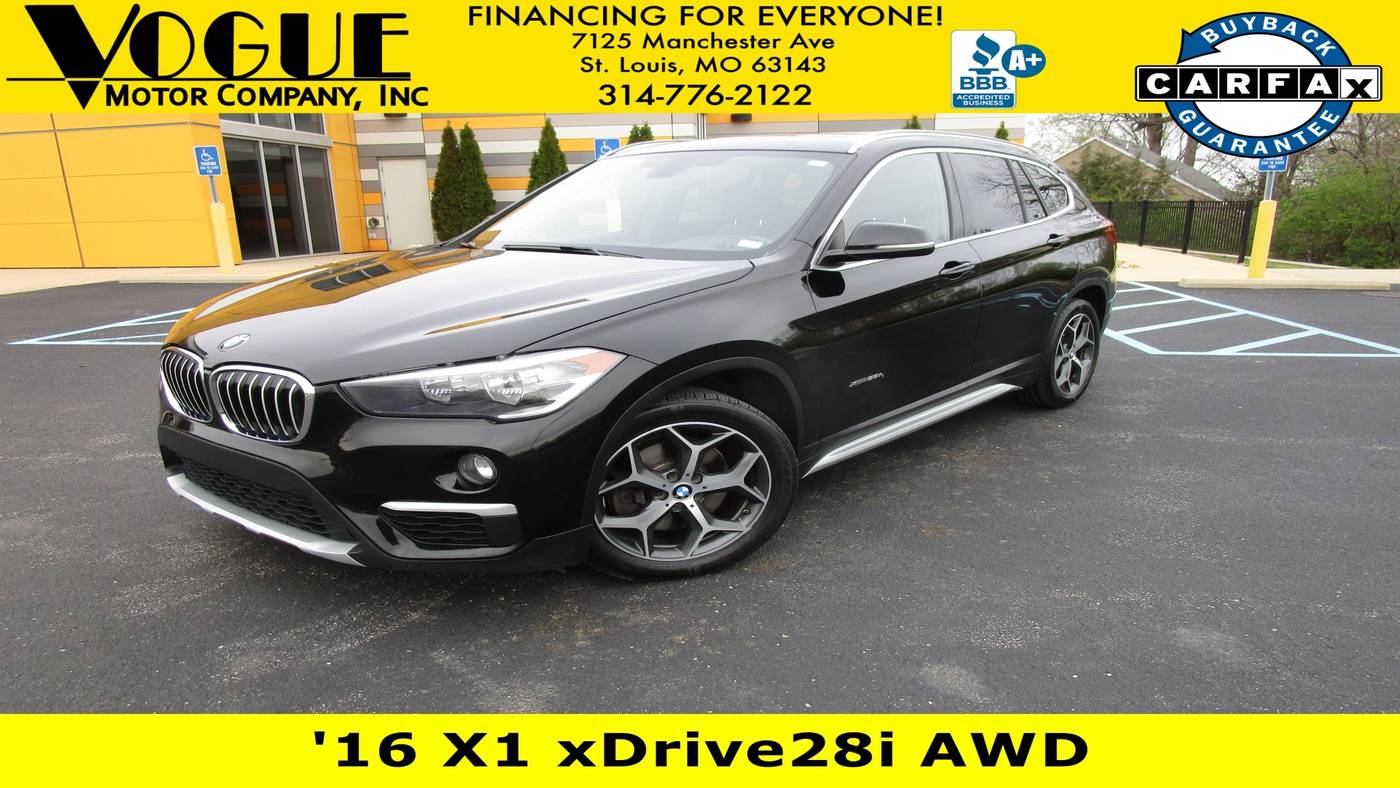 2016 BMW X1 28i — SUV — 95,832 mi — St. Louis, MO