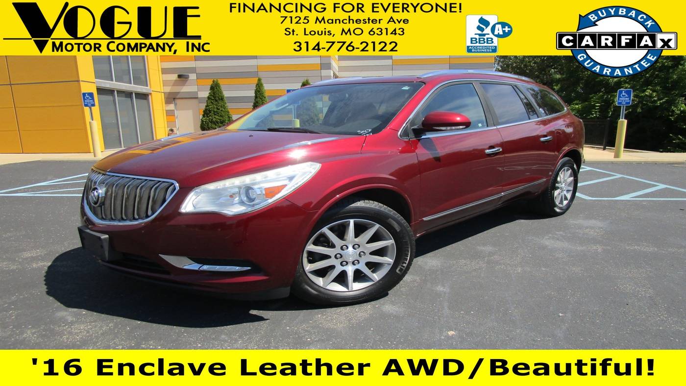 2016 Buick Enclave Leather — SUV — 117,488 mi — St. Louis, MO