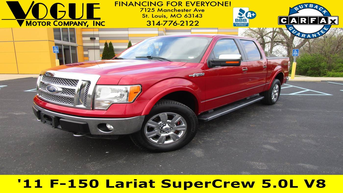 2011 Ford F-150 Lariat — Pickup Truck — 117,662 mi — St. Louis, MO