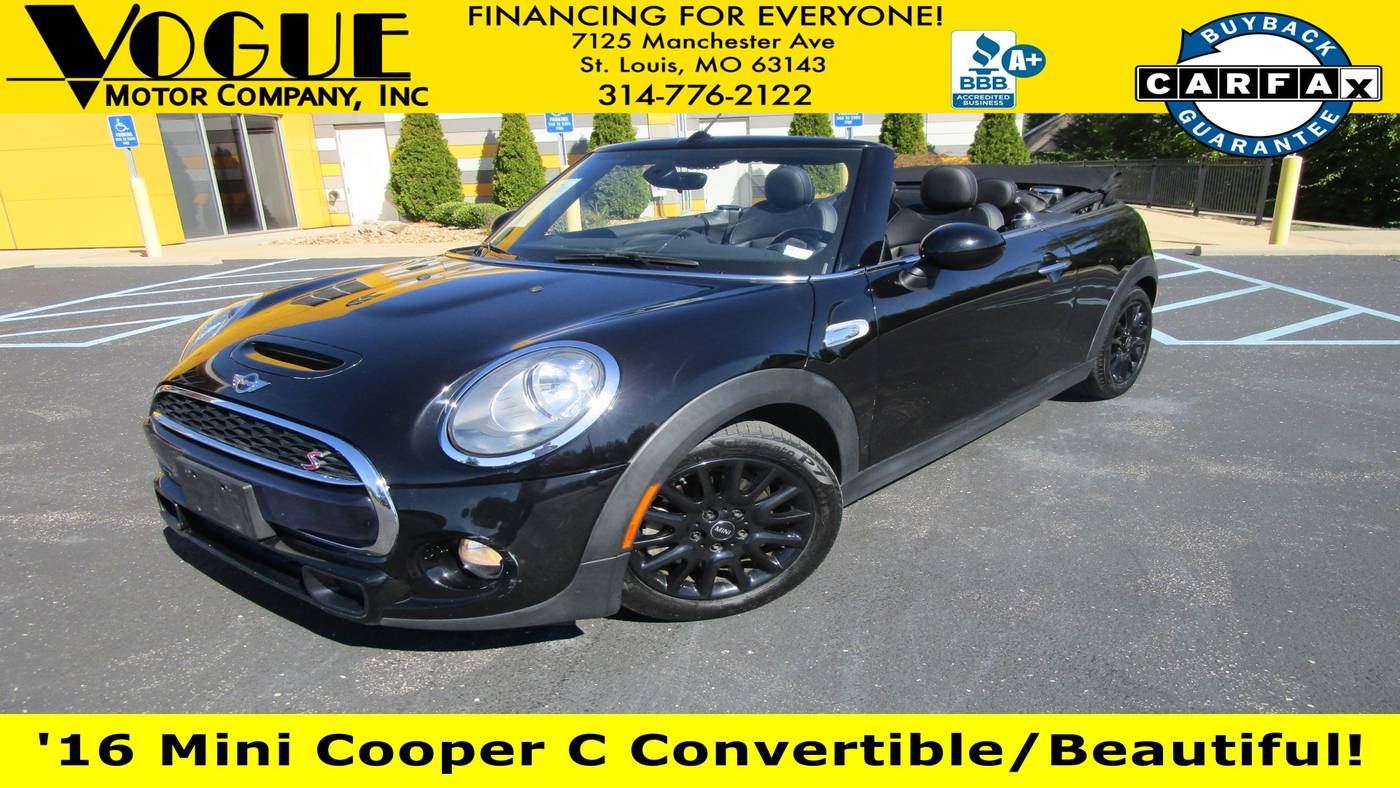 2016 MINI Convertible Cooper S — Convertible — 76,757 mi — St. Louis, MO