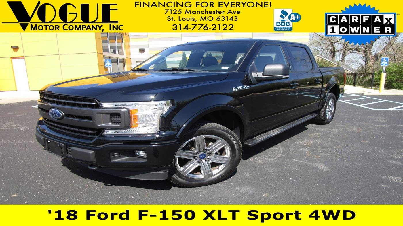 2018 Ford F-150 XLT — Pickup Truck — 138,369 mi — St. Louis, MO