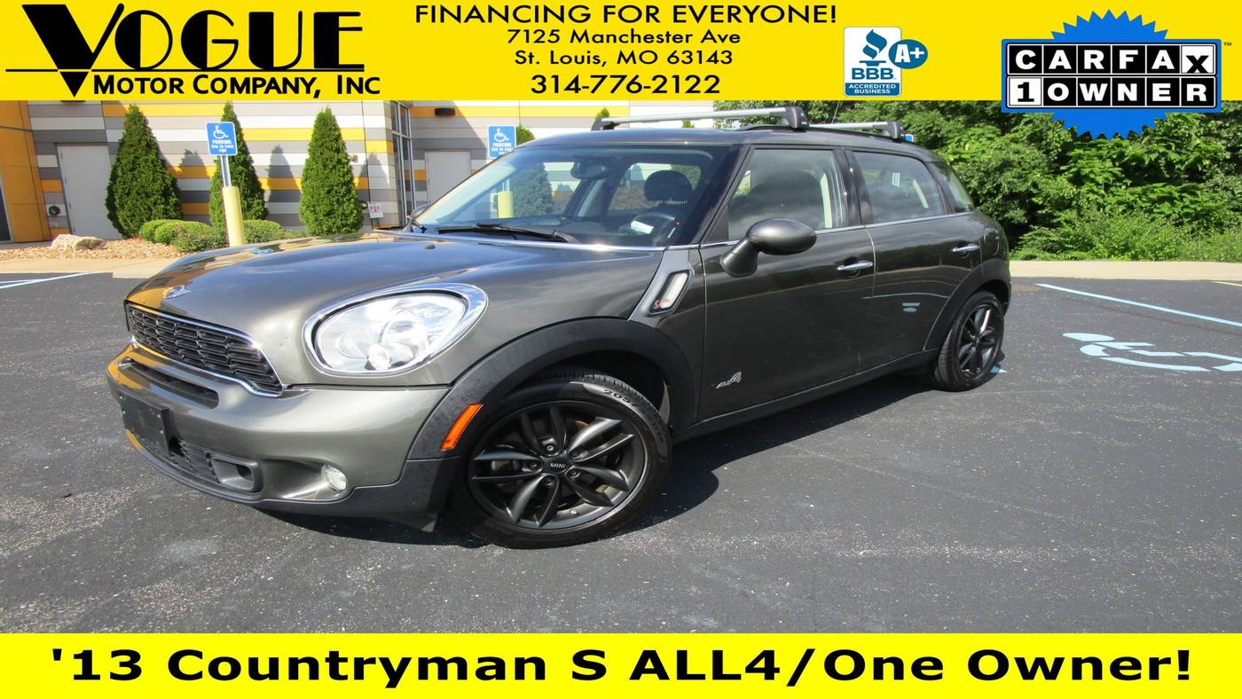 2013 MINI Countryman Cooper S ALL4 — SUV — 108,704 mi — St. Louis, MO