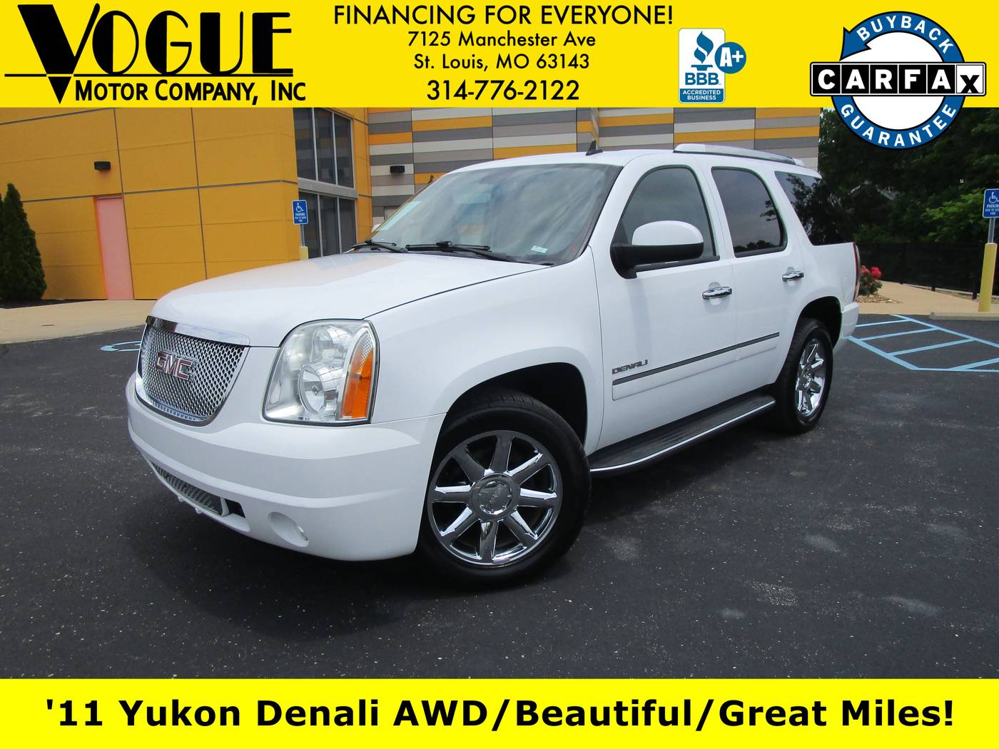 2011 GMC Yukon Denali — SUV — 117,465 mi — St. Louis, MO