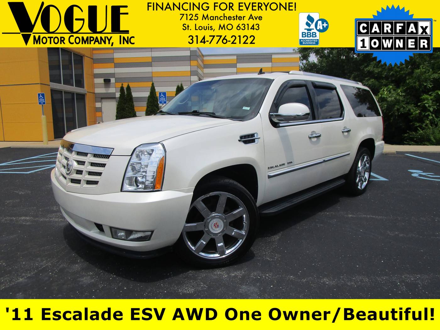 2011 Cadillac Escalade Luxury — SUV — 138,646 mi — St. Louis, MO