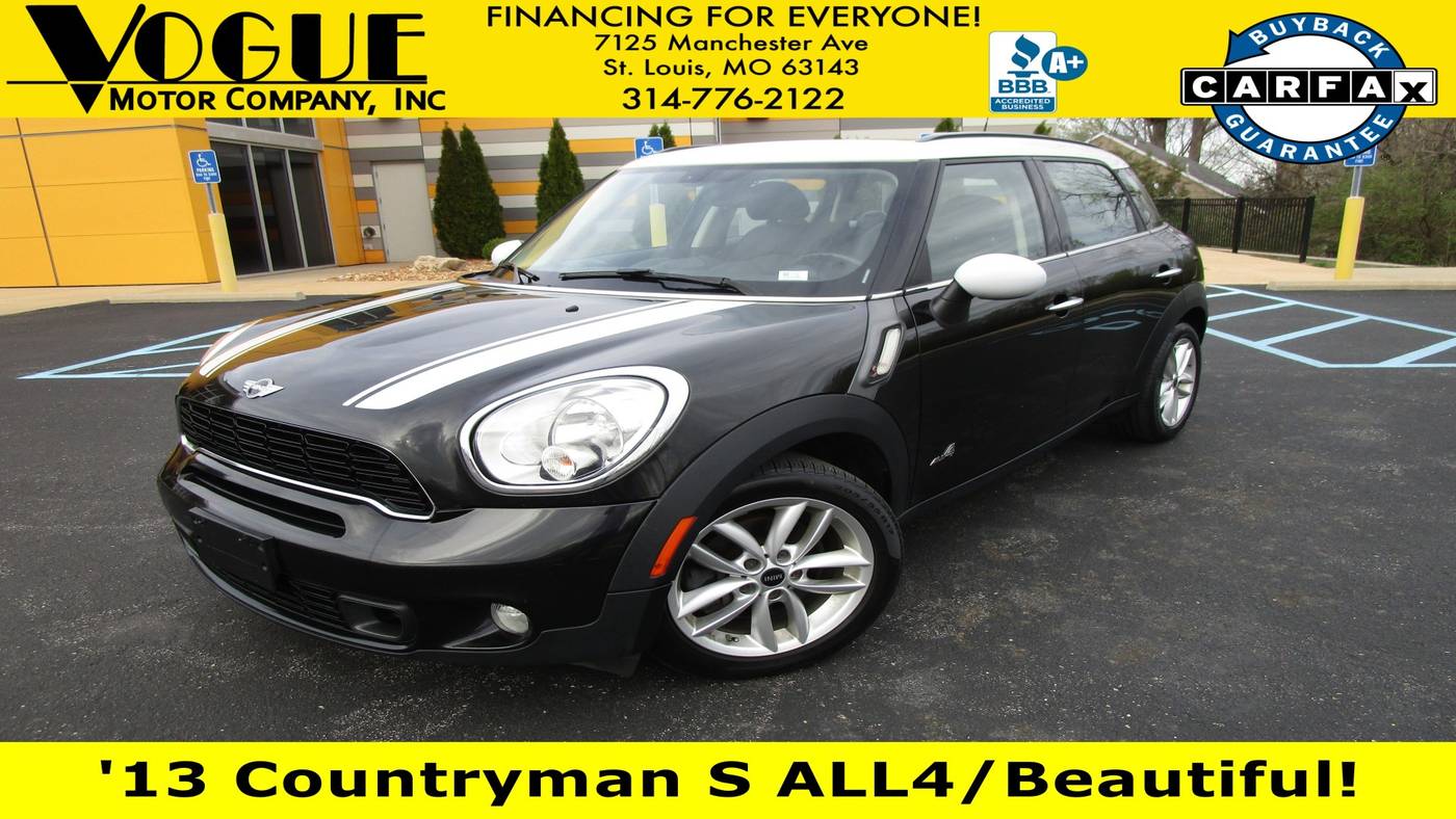 2013 MINI Countryman Cooper S ALL4 — SUV — 134,343 mi — St. Louis, MO