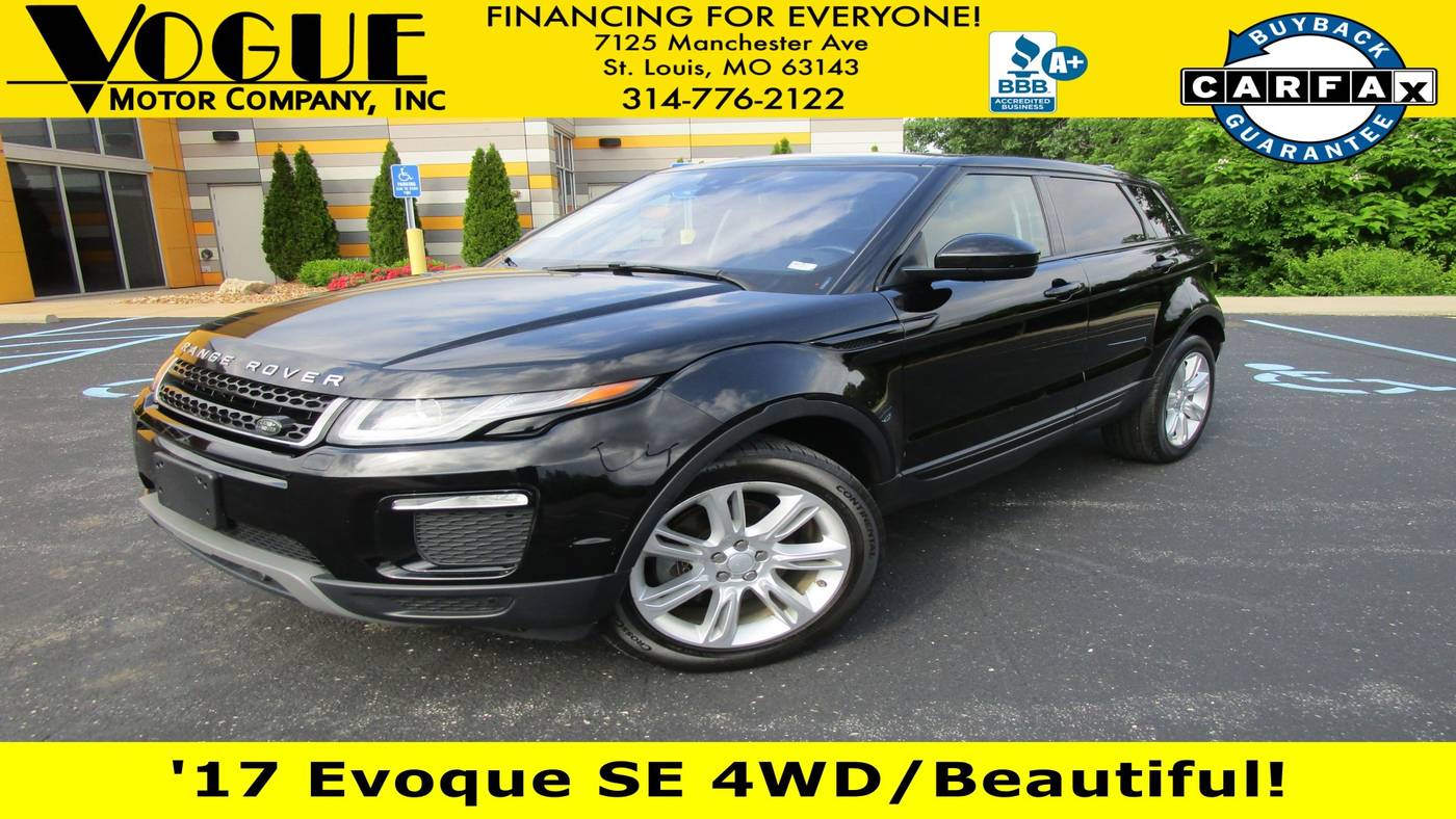 2017 Land Rover Range Rover Evoque SE — SUV — 70,700 mi — St. Louis, MO
