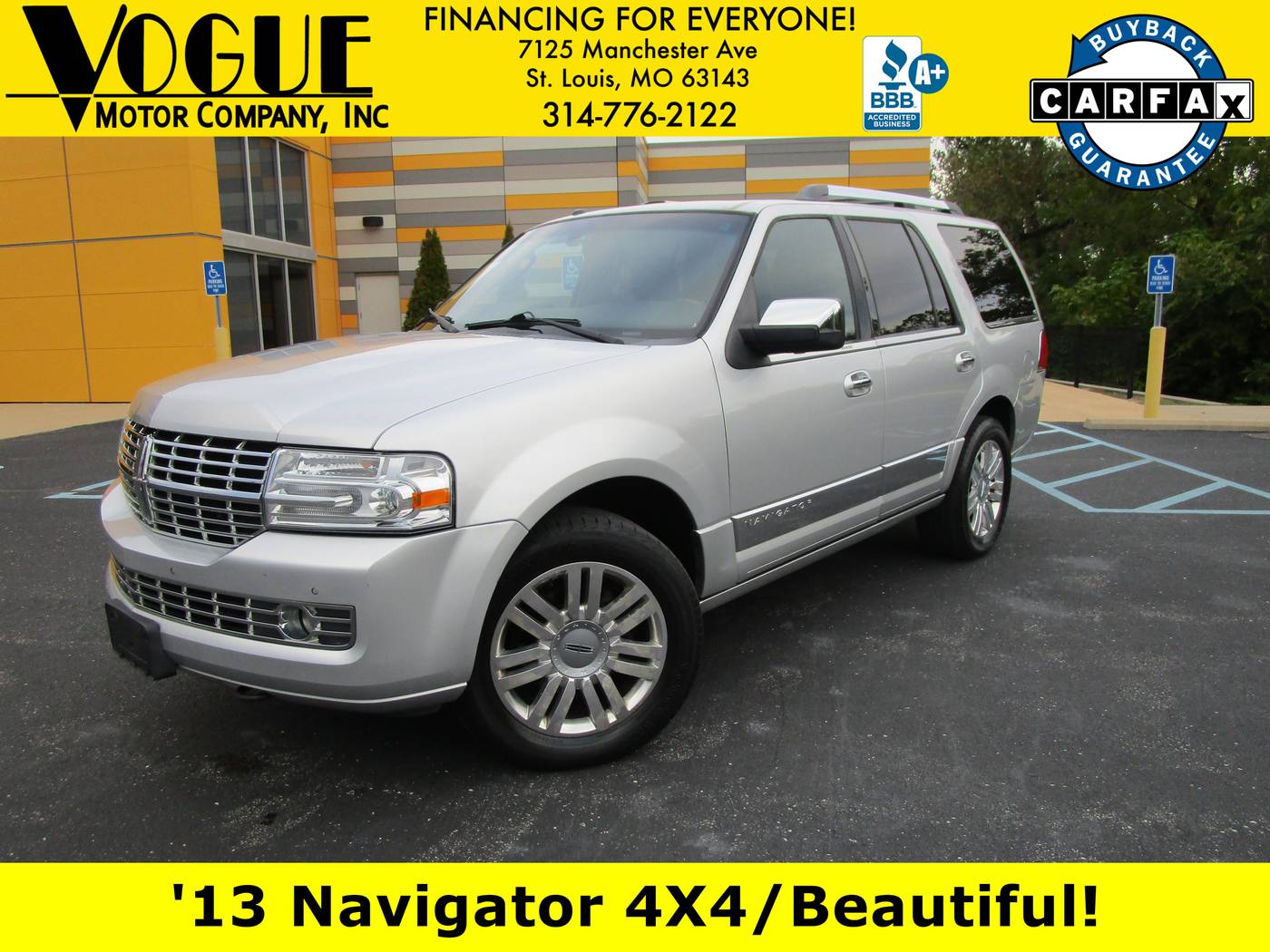 2013 Lincoln Navigator Standard — SUV — 126,408 mi — St. Louis, MO