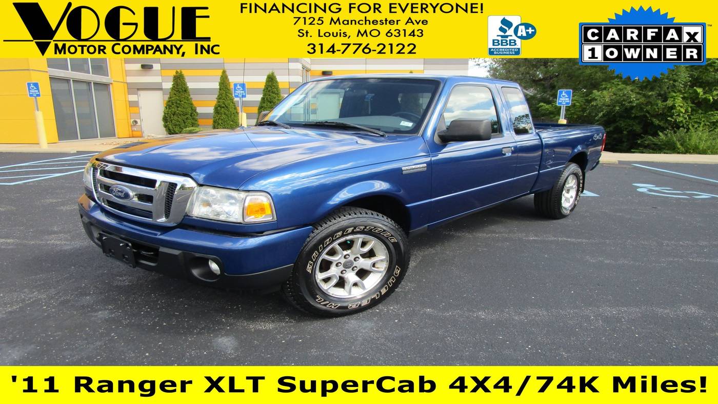 2011 Ford Ranger XLT — Pickup Truck — 74,454 mi — St. Louis, MO