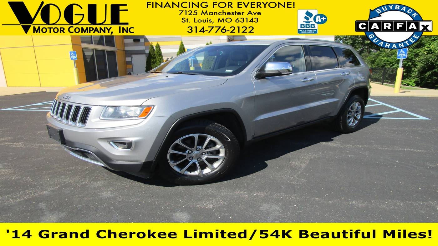 2014 Jeep Grand Cherokee Limited — SUV — 53,852 mi — St. Louis, MO