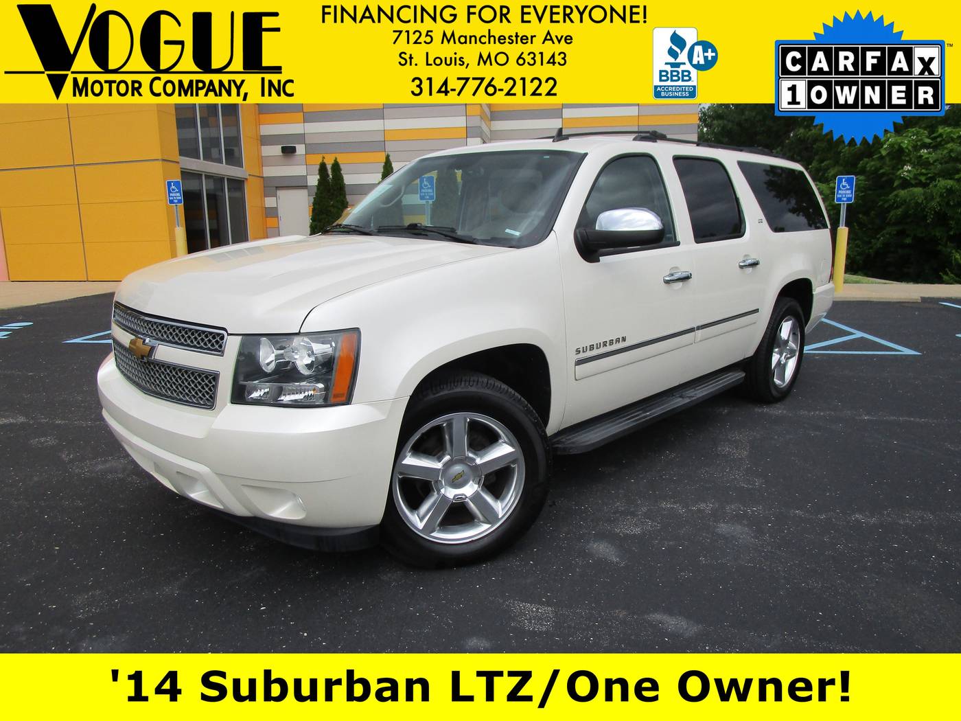 2014 Chevrolet Suburban LTZ — SUV — 123,426 mi — St. Louis, MO