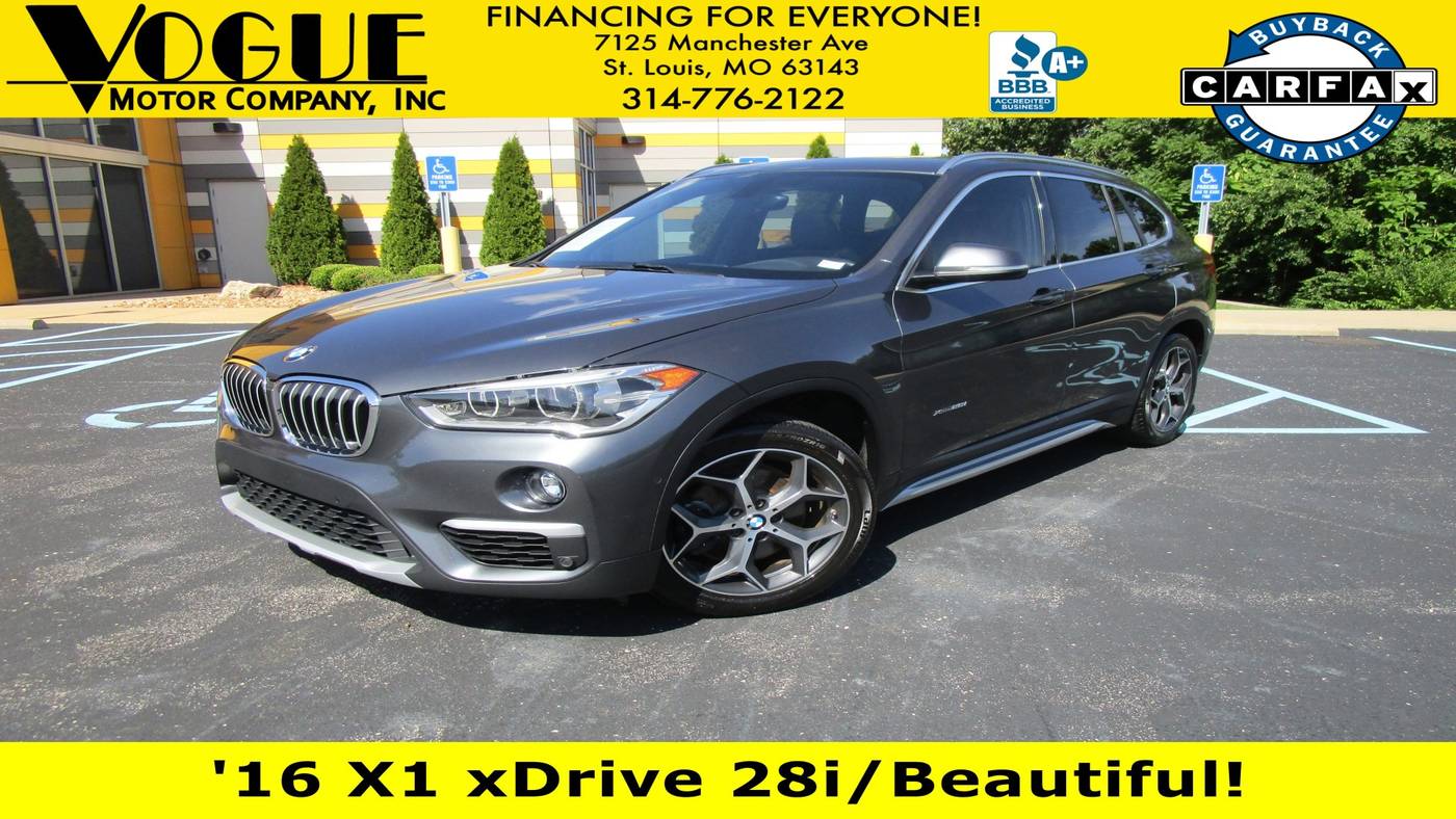 2016 BMW X1 28i — SUV — 113,168 mi — St. Louis, MO