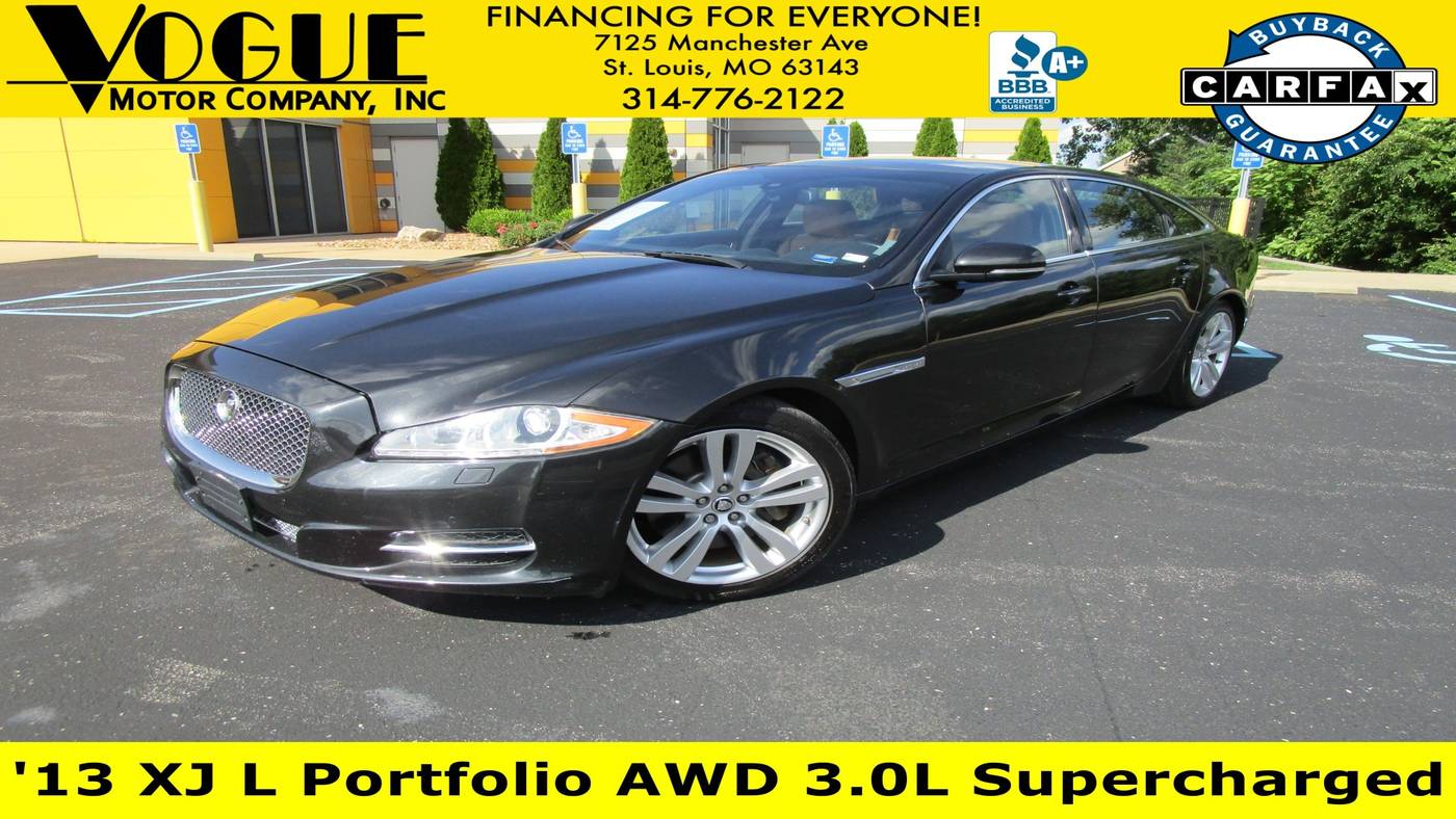 2013 Jaguar XJ Portfolio — Sedan — 109,237 mi — St. Louis, MO
