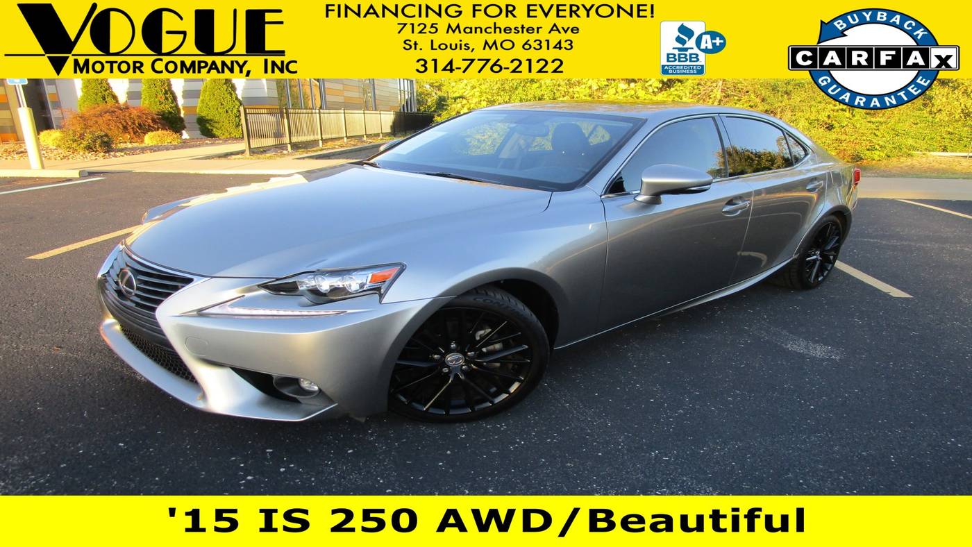 2015 Lexus IS IS 250 — Sedan — 129,988 mi — St. Louis, MO