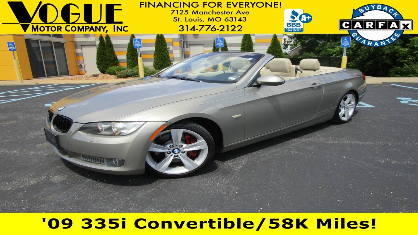 2009 BMW 3 Series 335i — Convertible — 58,878 mi — St. Louis, MO