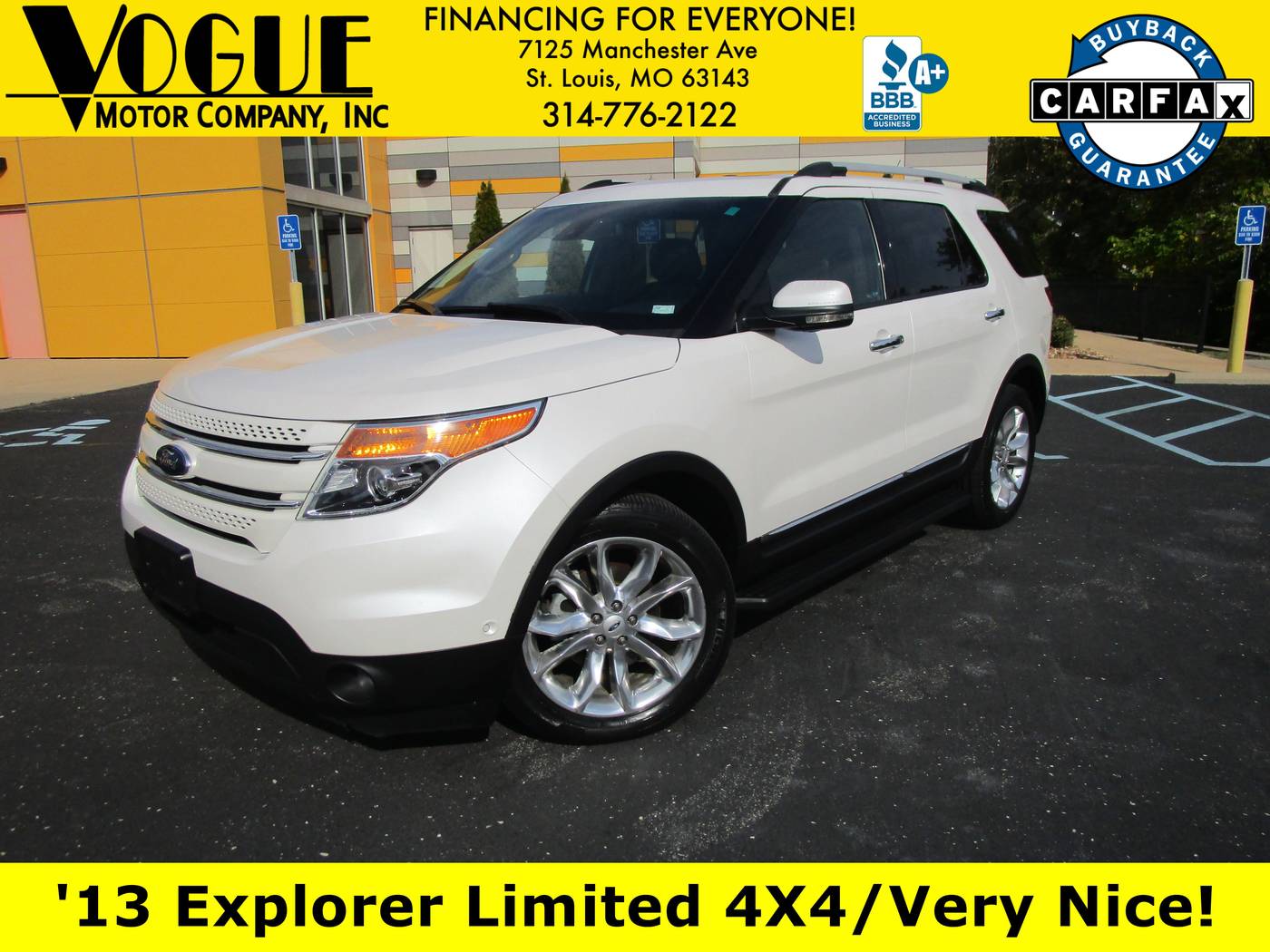 2013 Ford Explorer Limited — SUV — 76,152 mi — St. Louis, MO