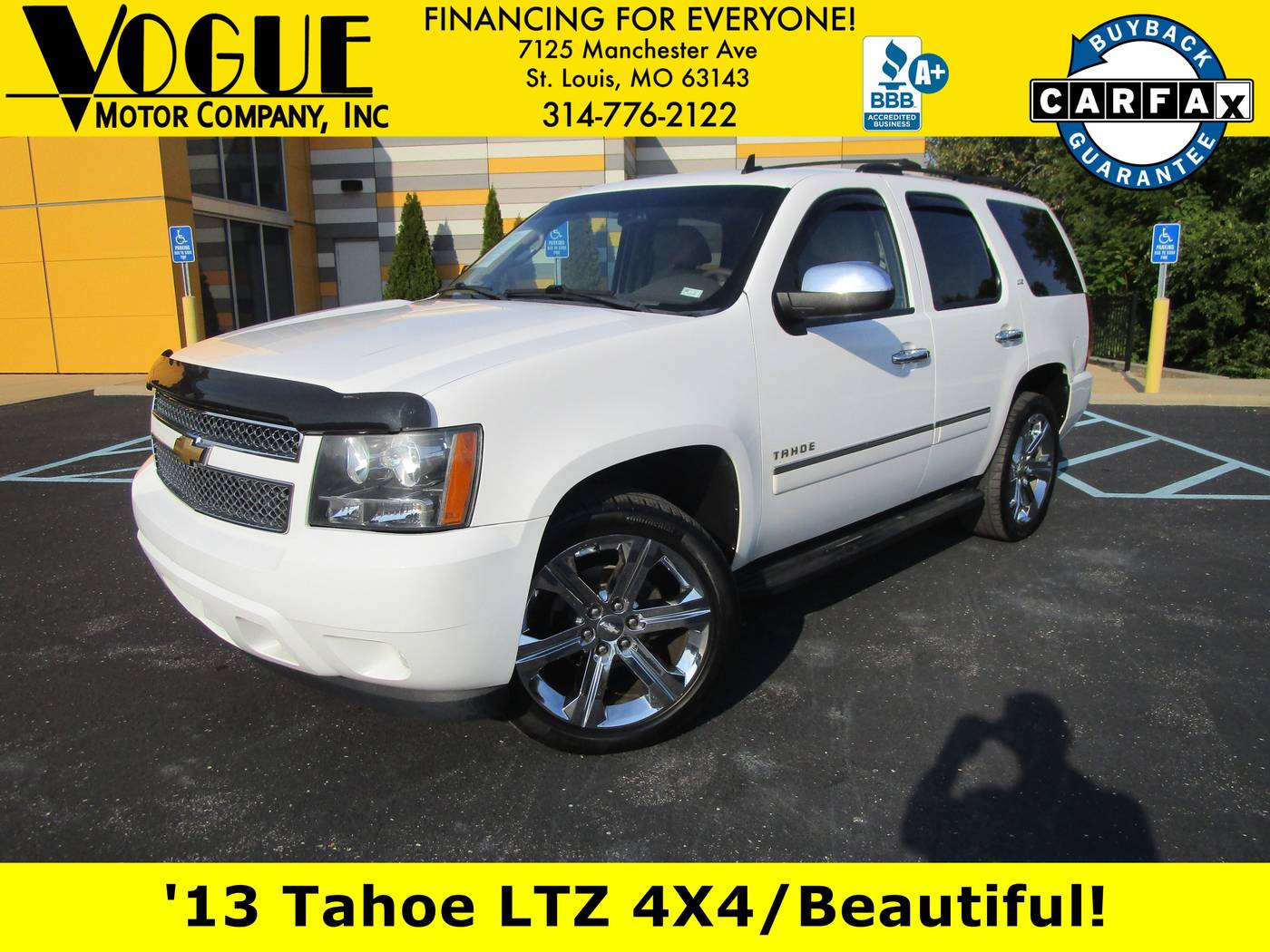 2013 Chevrolet Tahoe LTZ — SUV — 101,264 mi — St. Louis, MO
