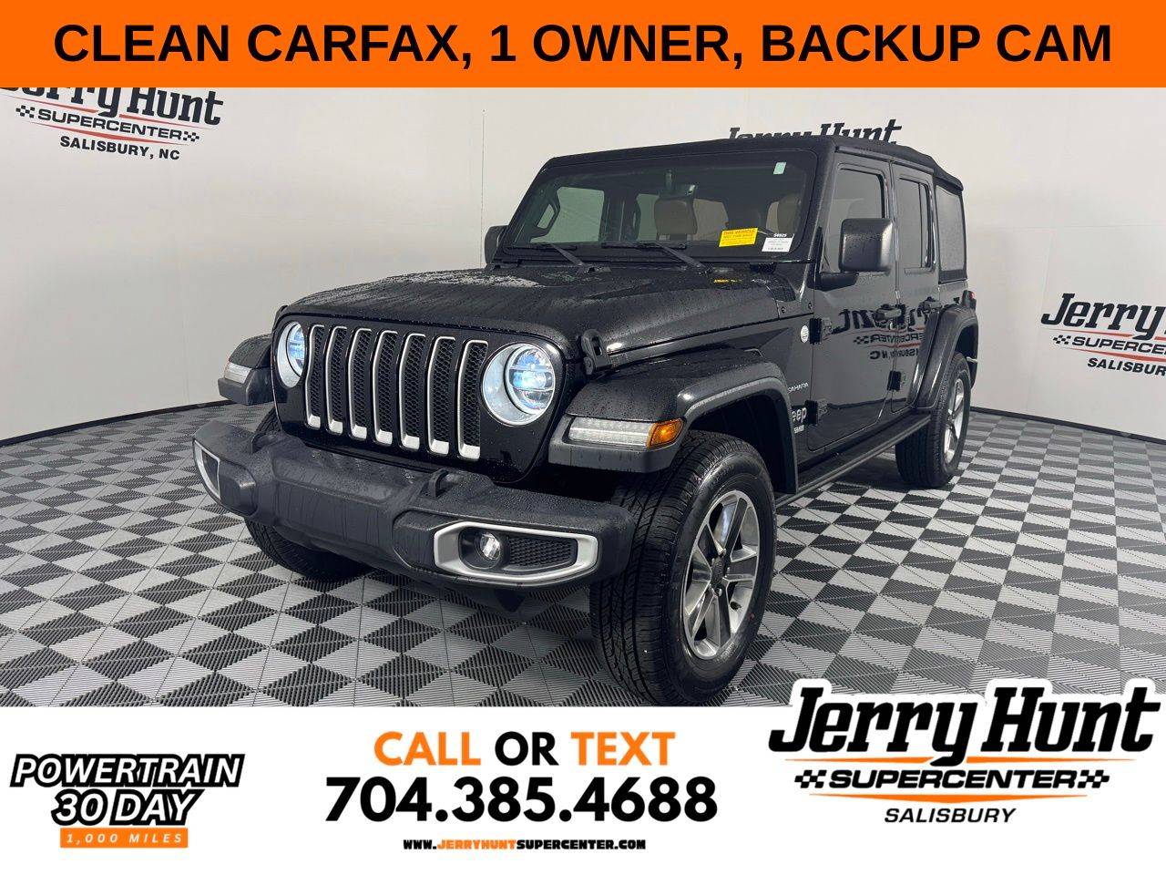 2020 Jeep Wrangler Sahara — SUV — 56,825 mi — Salisbury, NC
