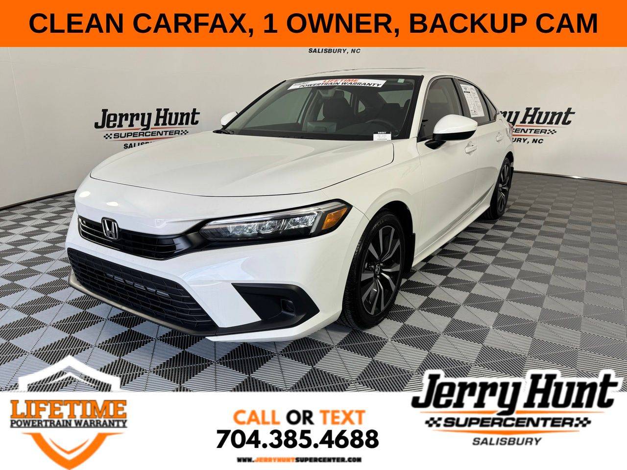 2024 Honda Civic EX — Sedan — 2,217 mi — Salisbury, NC