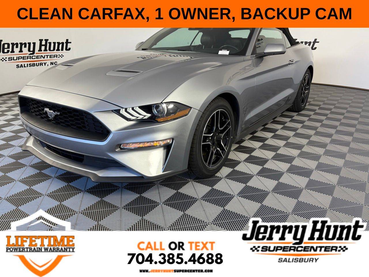 2022 Ford Mustang EcoBoost Premium — Convertible — 65,492 mi — Salisbury, NC