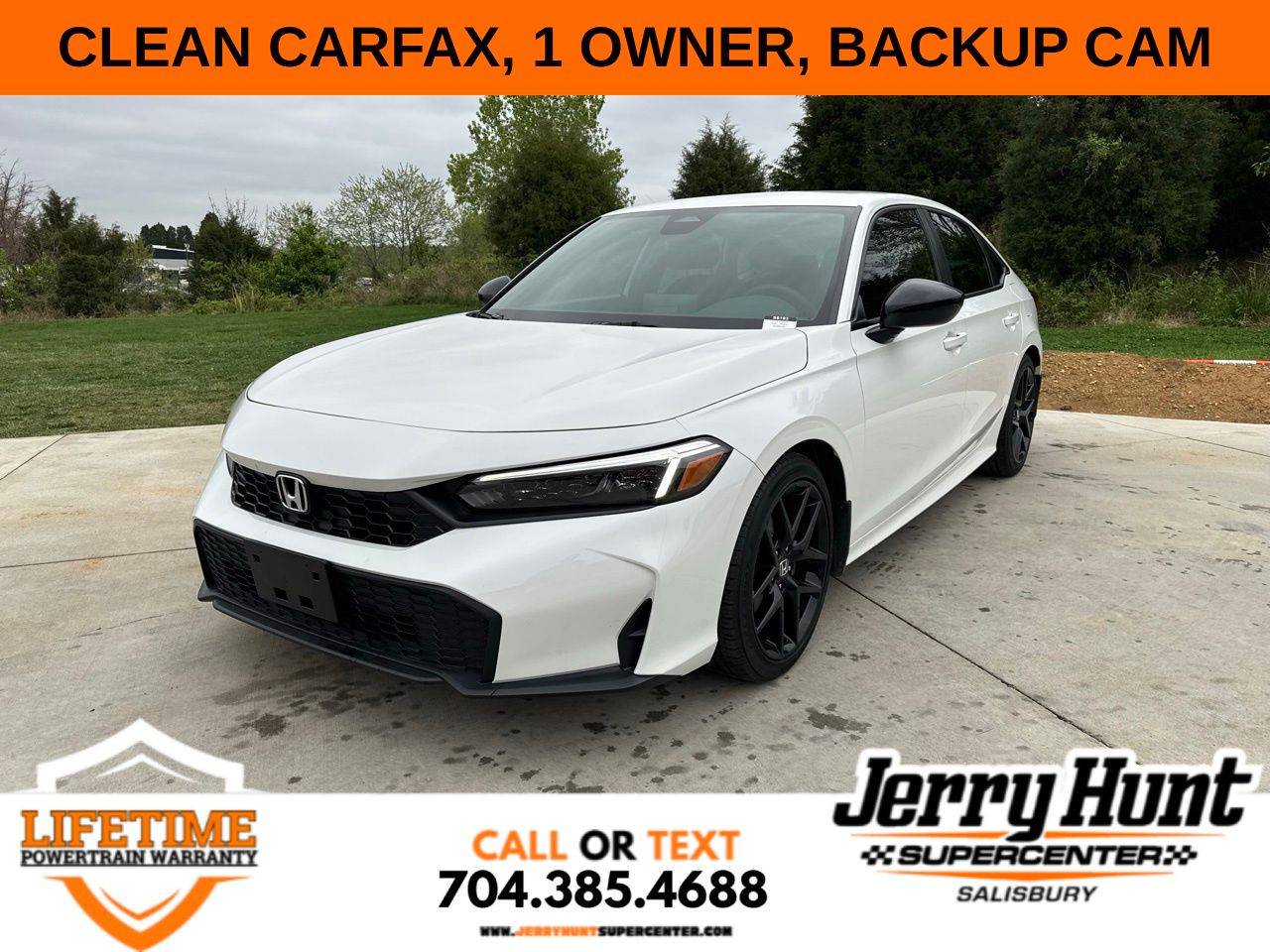 2025 Honda Civic Sport — Sedan — 6,425 mi — Salisbury, NC