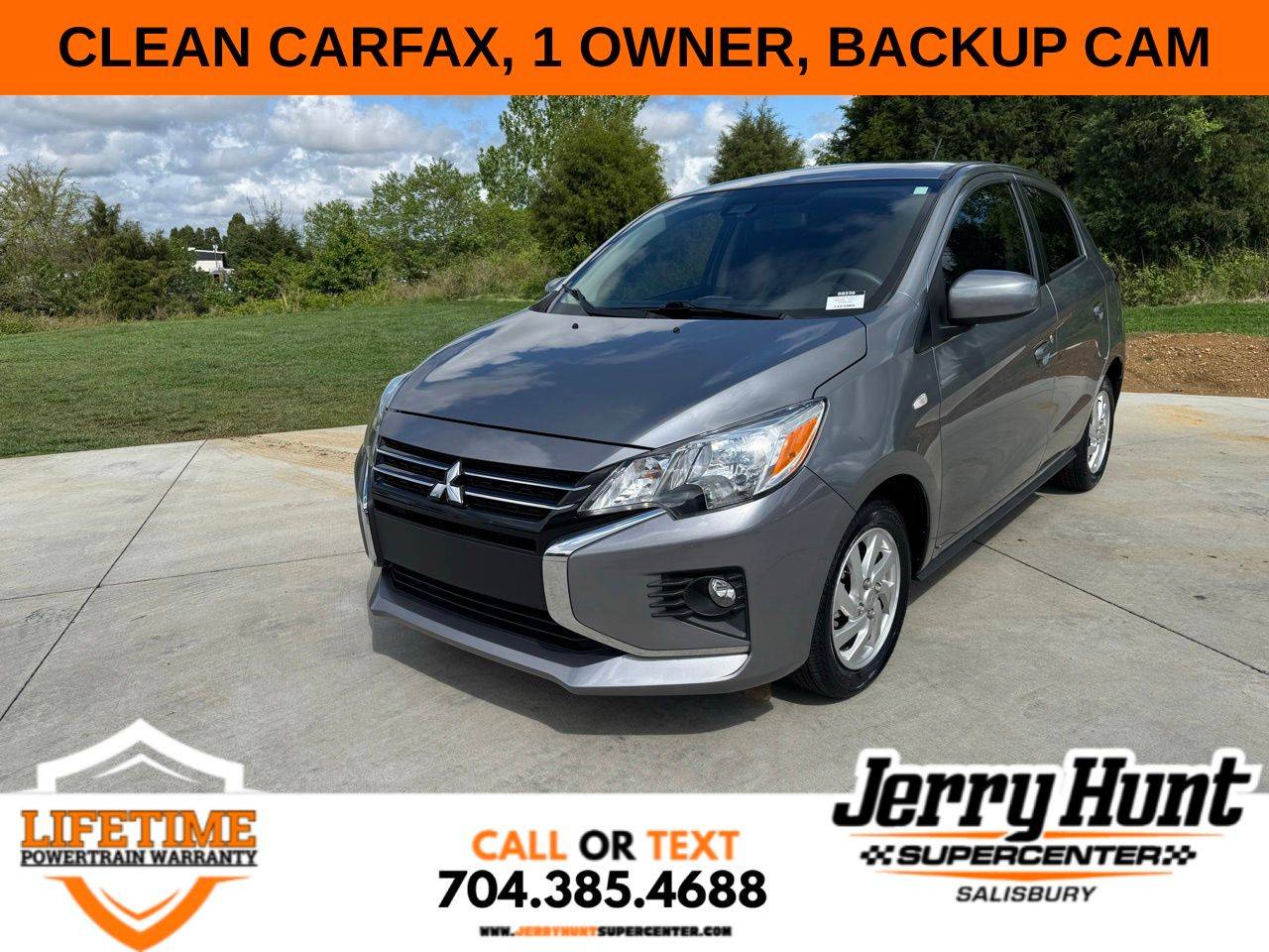 2023 Mitsubishi Mirage LE — Hatchback — 27,328 mi — Salisbury, NC