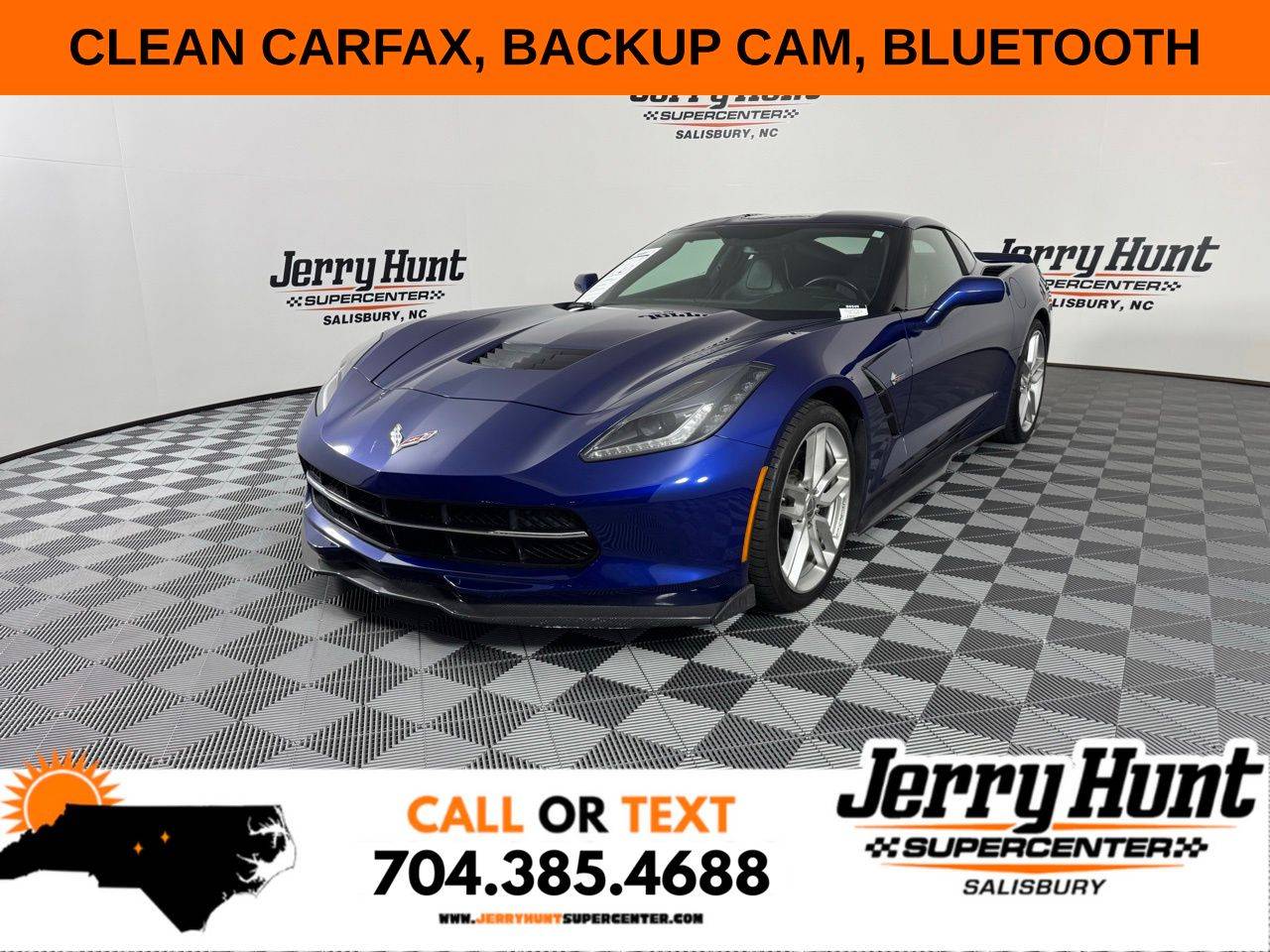 2017 Chevrolet Corvette Z51 1LT — Coupe — 23,109 mi — Salisbury, NC