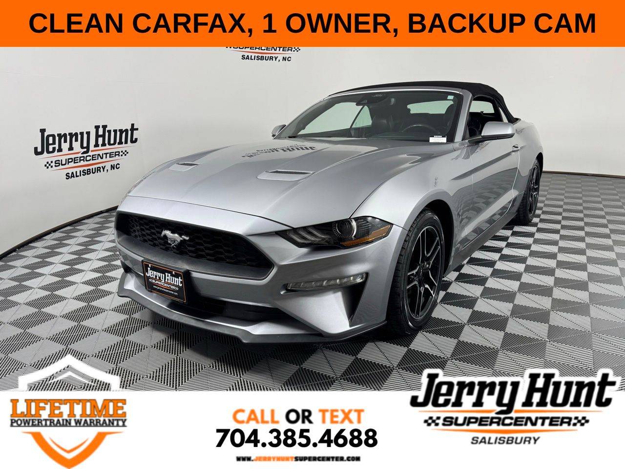 2022 Ford Mustang EcoBoost Premium — Convertible — 63,582 mi — Salisbury, NC