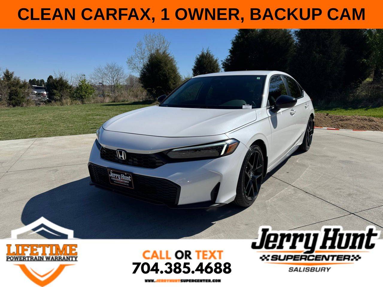 2025 Honda Civic Sport — Hatchback — 1,054 mi — Salisbury, NC