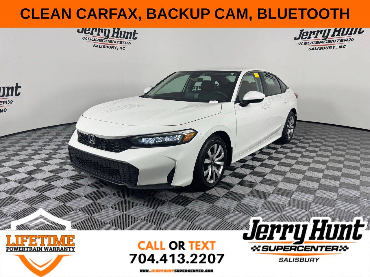 2025 Honda Civic LX — Sedan — 1,122 mi — Salisbury, NC