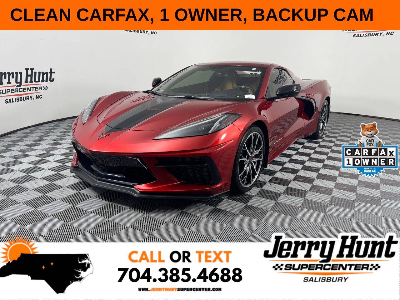 2023 Chevrolet Corvette 2LT — Convertible — 9,716 mi — Salisbury, NC