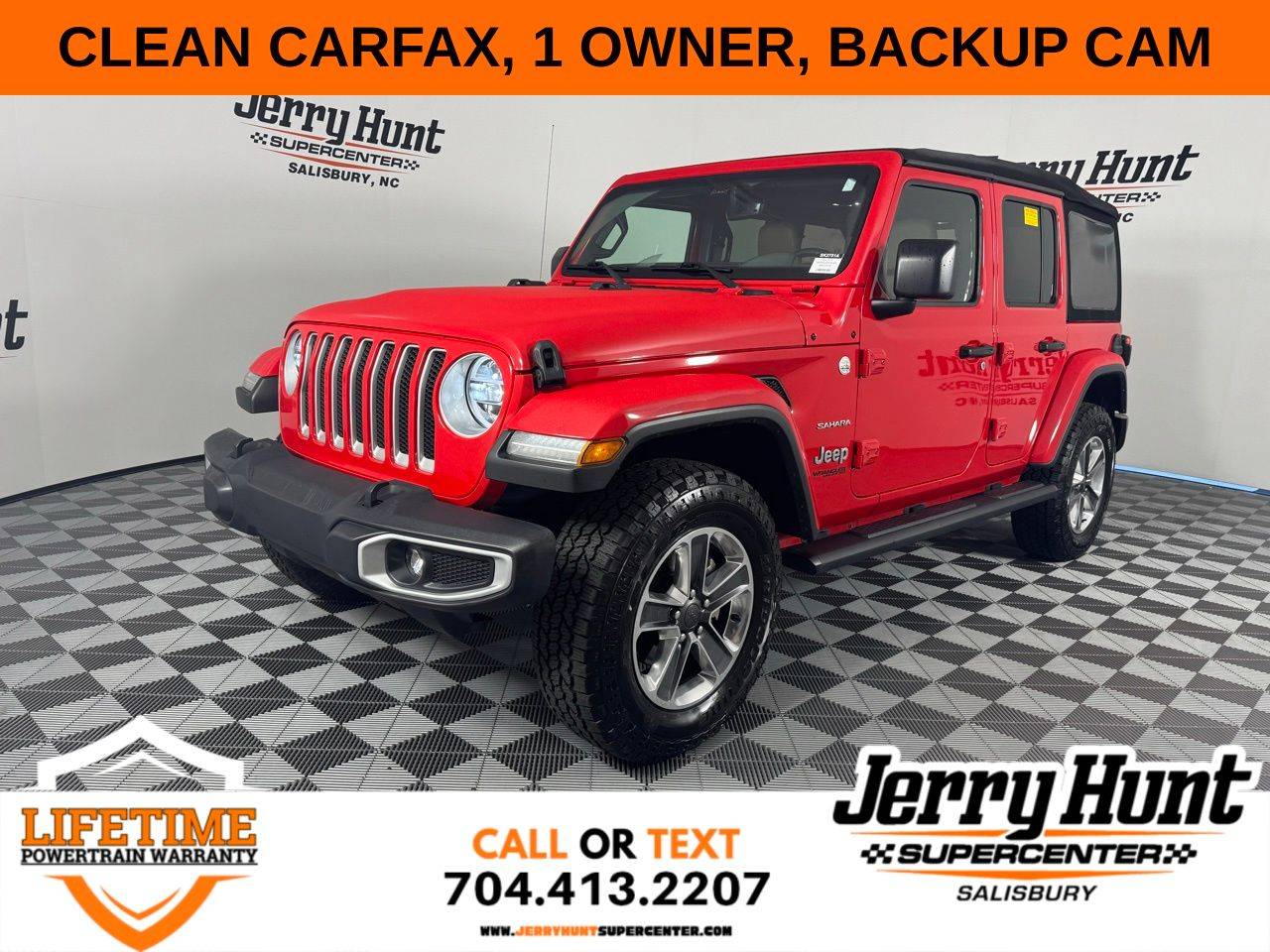 2021 Jeep Wrangler Sahara — SUV — 73,182 mi — Salisbury, NC