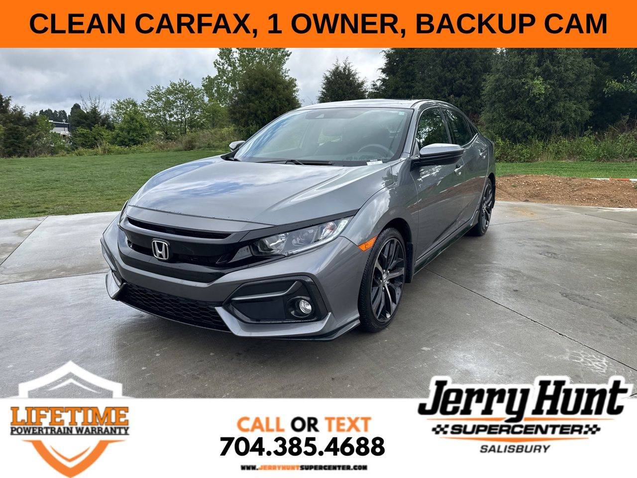 2021 Honda Civic Sport — Hatchback — 21,698 mi — Salisbury, NC