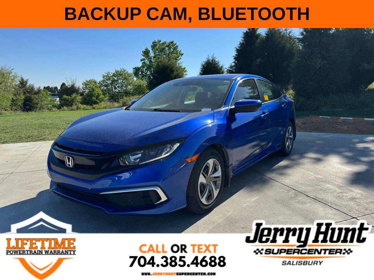 2021 Honda Civic LX — Sedan — 79,703 mi — Salisbury, NC