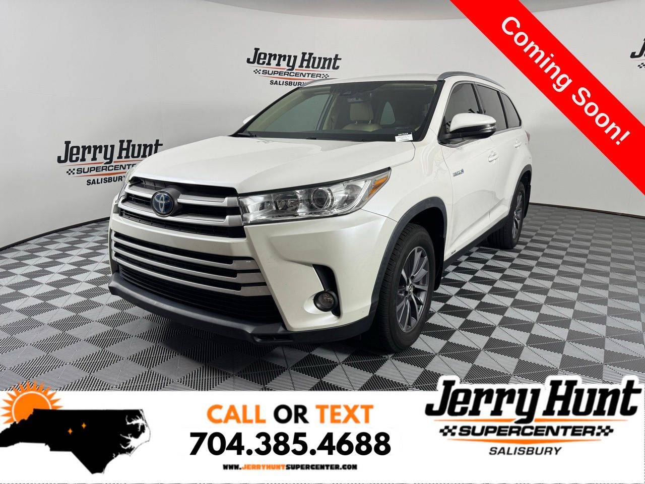 2019 Toyota Highlander Hybrid XLE — SUV — 115,752 mi — Salisbury, NC
